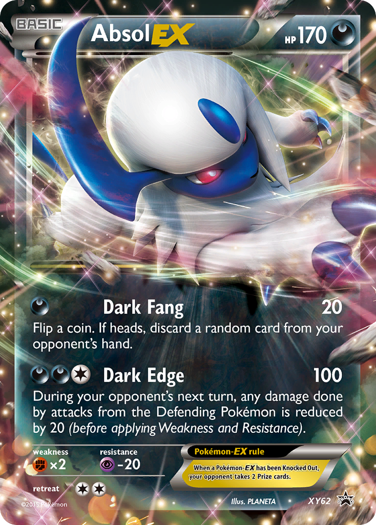 Absol-EX - XY62/211 XY Black Star Promos