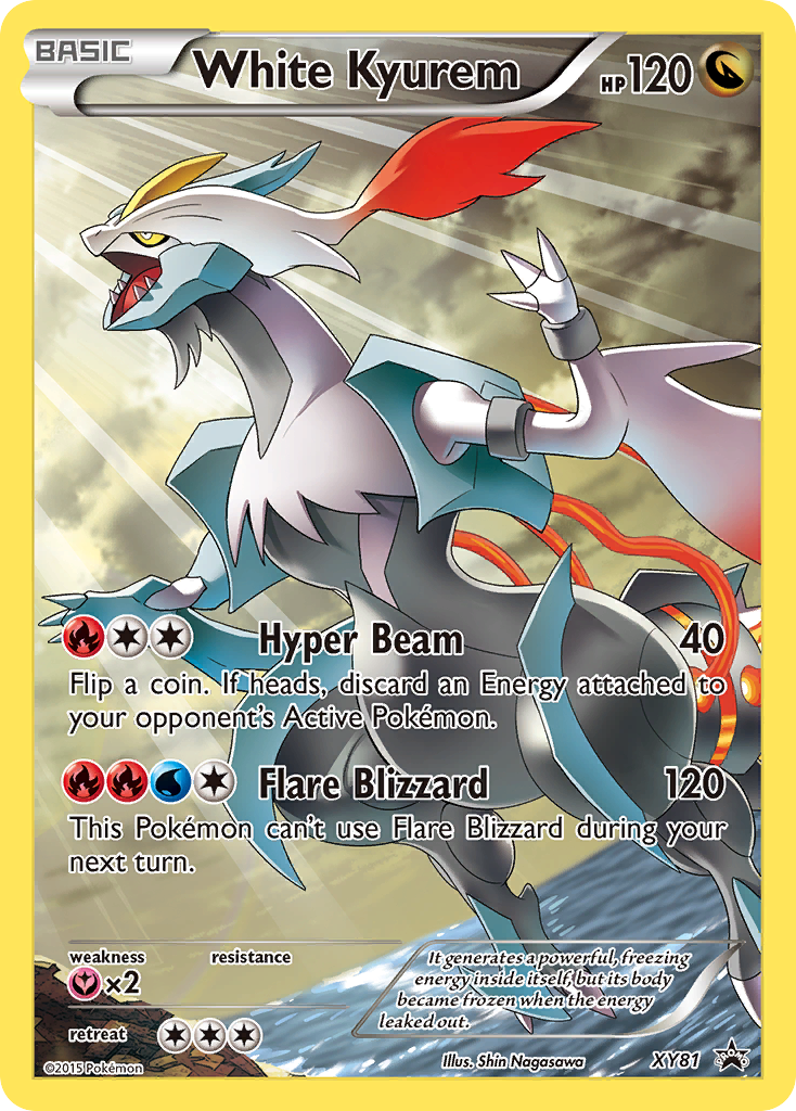 White Kyurem - XY81/211 XY Black Star Promos