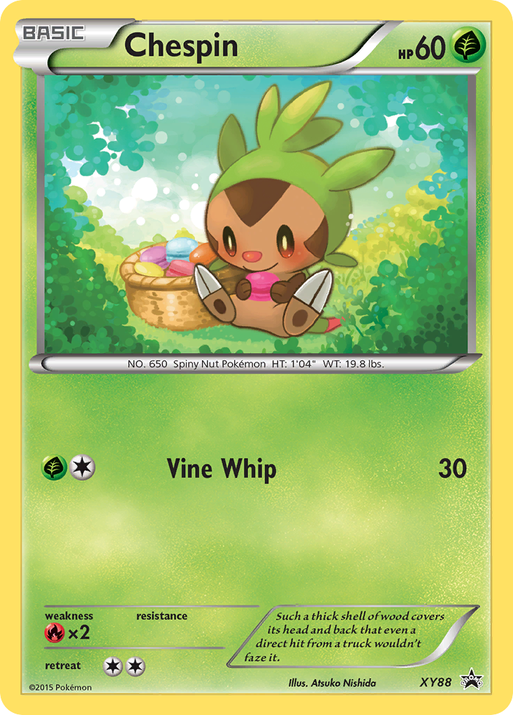 Chespin - XY88/211 XY Black Star Promos