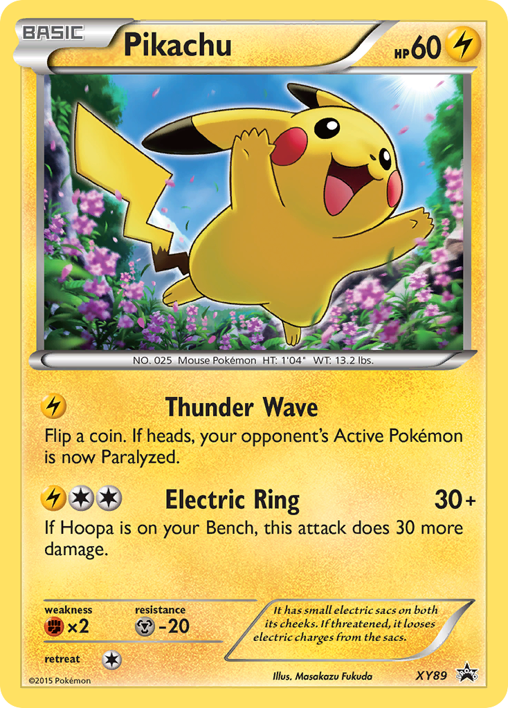 Pikachu - XY89/211 XY Black Star Promos