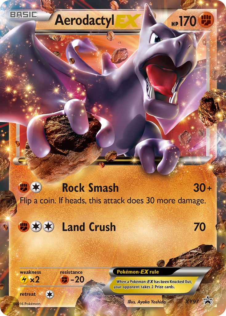 Aerodactyl-EX - XY97/211 XY Black Star Promos