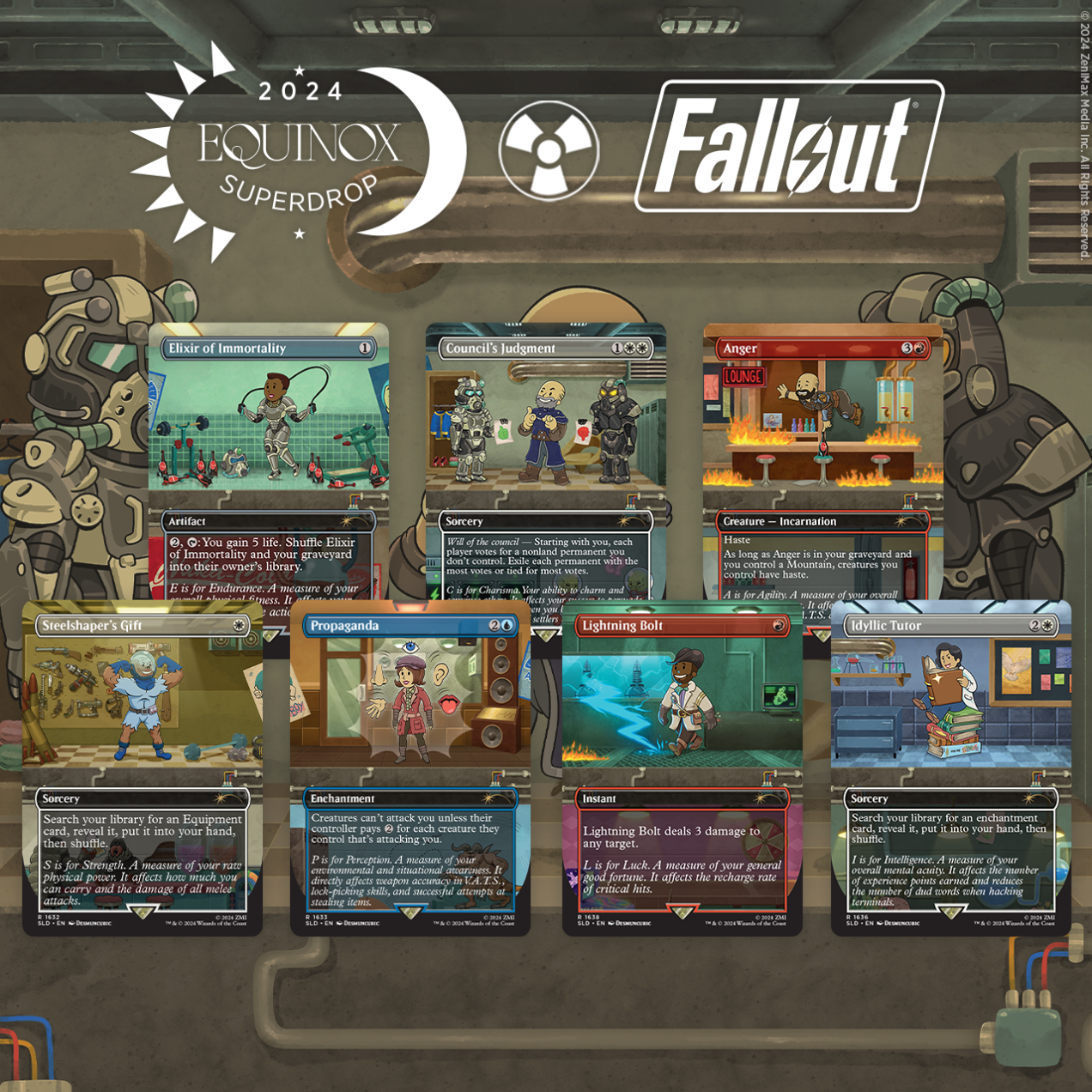 Fallout®: S.P.E.C.I.A.L.  MTG Secret Lair