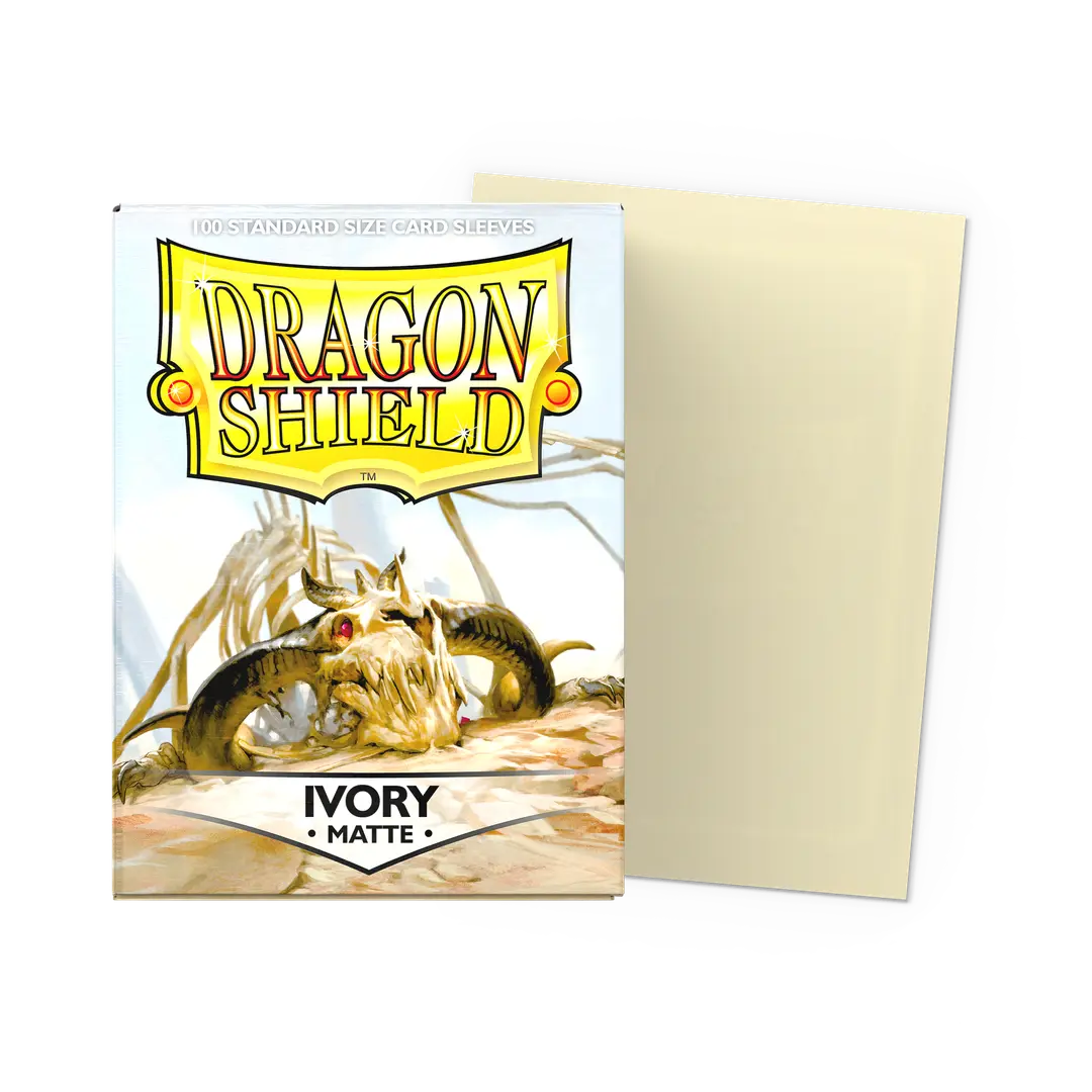 Dragon Shield Ivory Sleeves 100ct