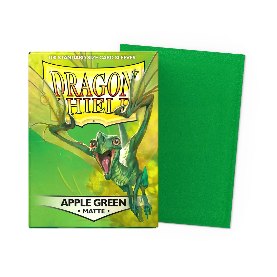 Dragon Shield Apple Green Sleeves 100ct