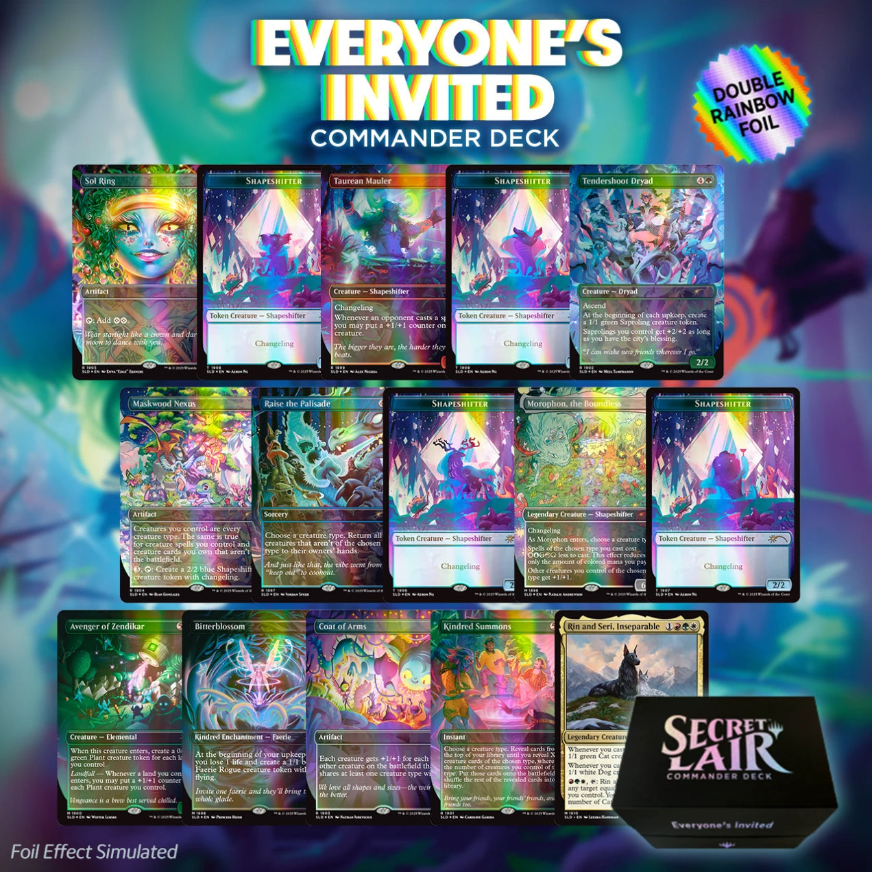 Commander Deck: Everyone's Invited MTG Secret Lair