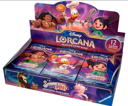 Disney Lorcana Shimmering Skies Booster Box