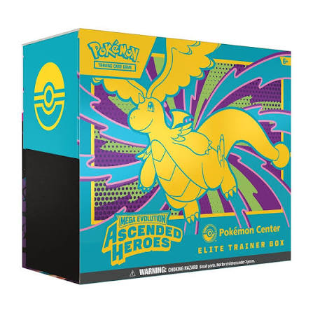 Ascended Heroes POKEMON CENTER Elite Trainer Box Pokemon TCG