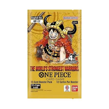 The Worlds Strongest Warriors OP-17 Booster Pack