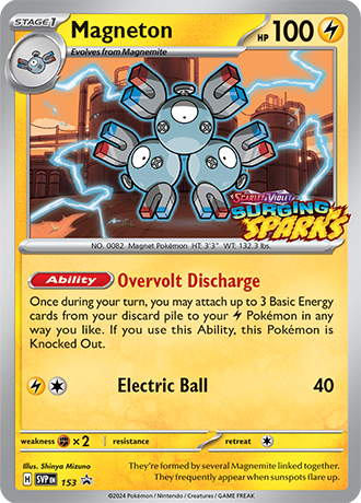 Magneton - 153 Scarlet & Violet Black Star Promos