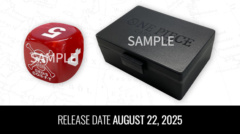One Piece CG Dice (6) and Dice Case