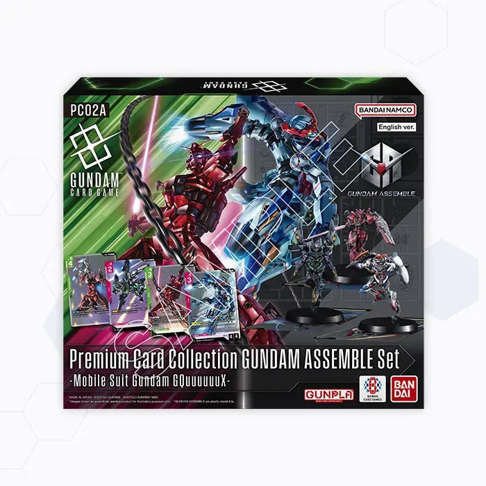 Gundam Premium Card Collection Assemble Set - GQuuuuuuX