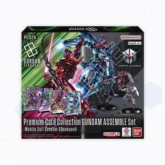 Gundam Premium Card Collection Assemble Set - GQuuuuuuX