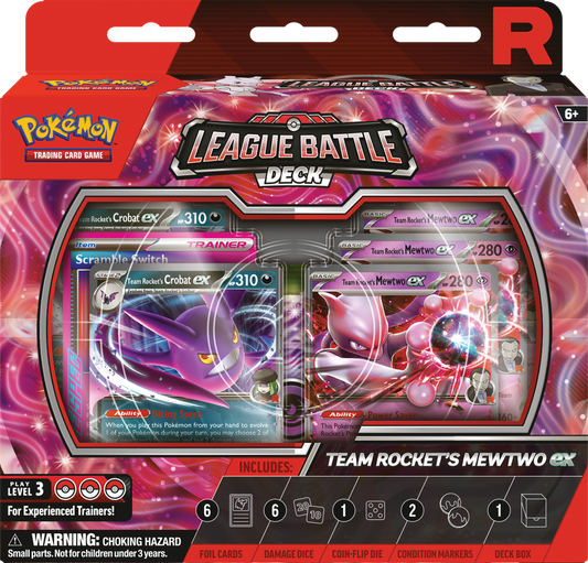 Team Rocket’s Mewtwo ex  League Battle Deck Pokemon TCG
