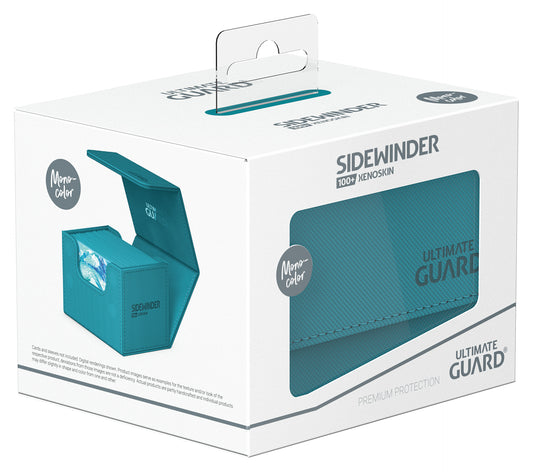 Ultimate Guard Sidewinder Monocolor Petrol 100ct