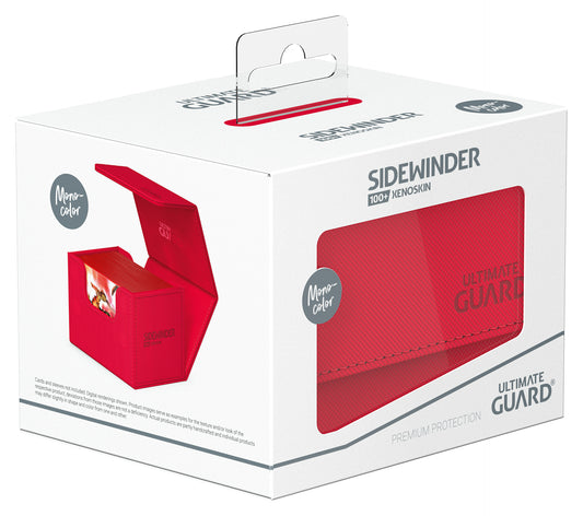 Ultimate Guard Sidewinder Monocolor Red  100ct