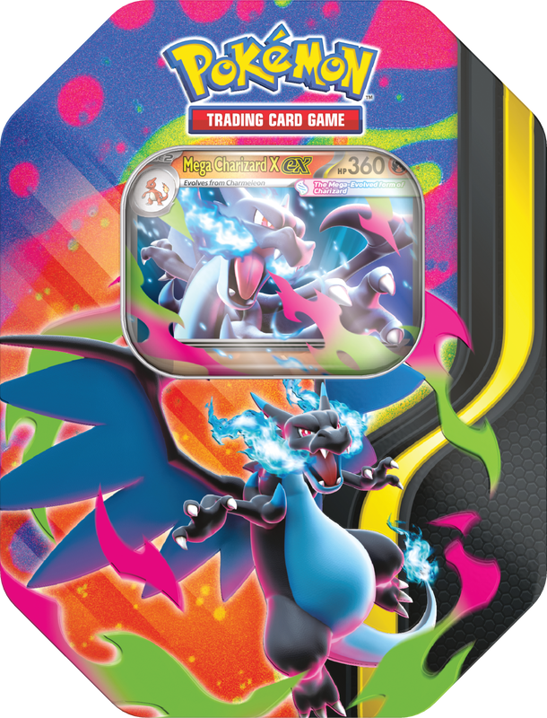 Mega Charizard Tin Pokemon TCG