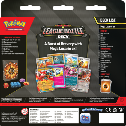 Mega Lucario ex League Battle Deck
