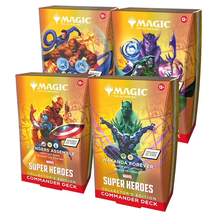 Marvel Super Heroes Commander Collectors Edition
