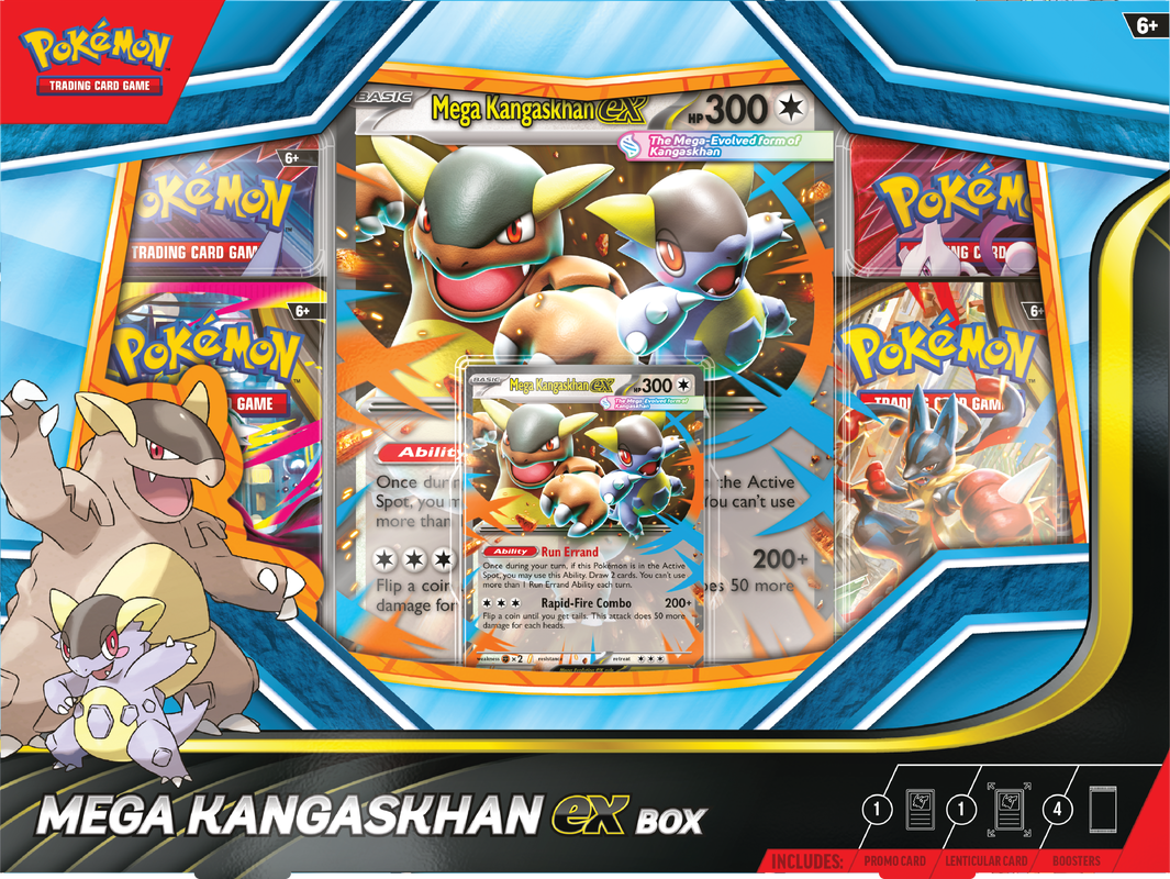 Mega Kangaskhan ex Box Pokemon TCG