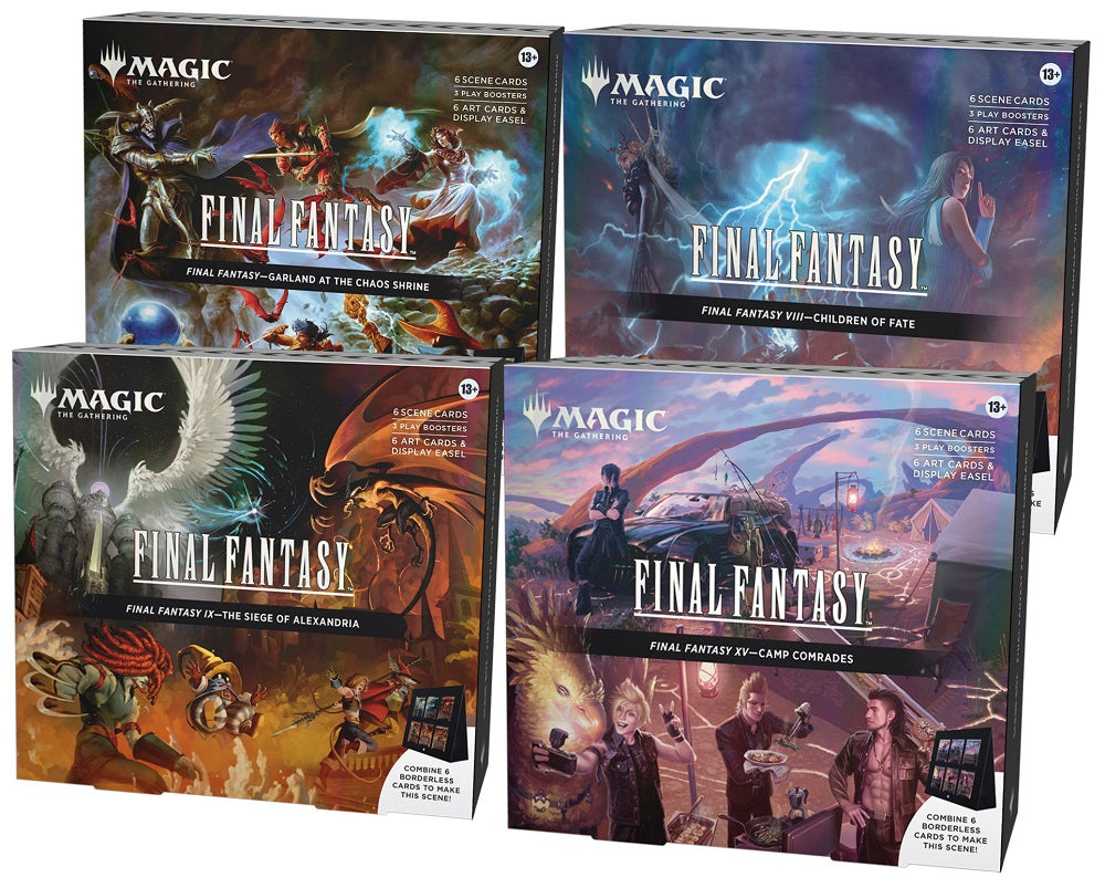Final Fantasy Scene Box (1 of each) Magic The Gathering