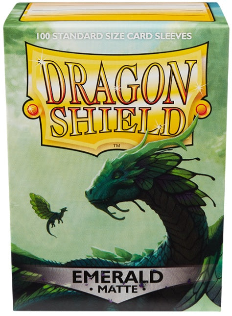 Dragon Shield Matte Emerald Sleeves 100ct