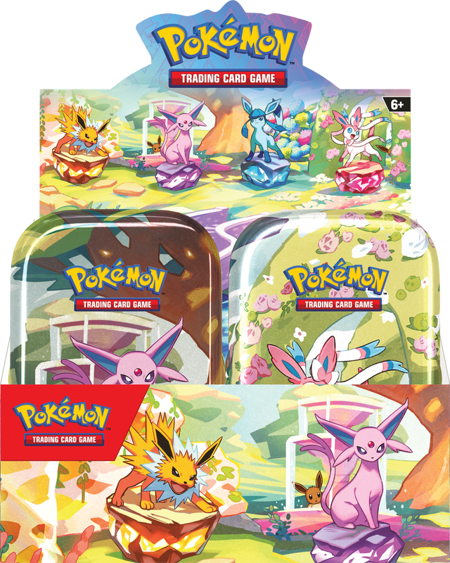 Prismatic Evolution Mini Tins Pokemon TCG (1 Tin, Random Design)