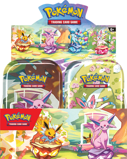 Prismatic Evolution Mini Tins Pokemon TCG (1 Tin, Random Design)