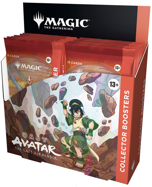 Avatar The Last Airbender Collector Booster Box Magic The Gathering