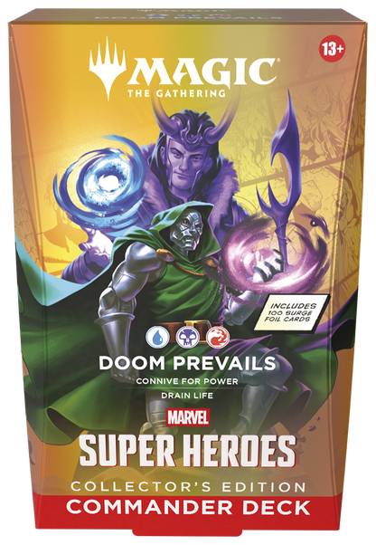 Marvel Super Heroes Commander Collectors Edition