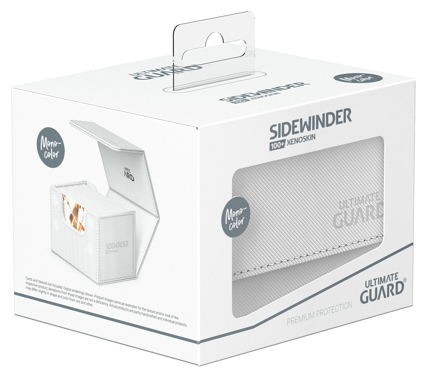 Ultimate Guard Sidewinder Monocolor White  100ct