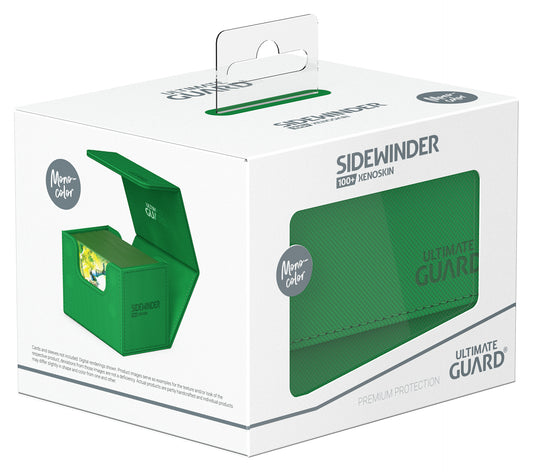 Ultimate Guard Sidewinder Monocolor Green 100ct