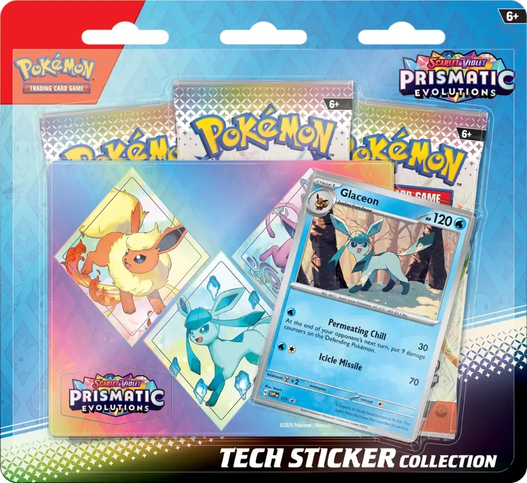 Prismatic Evolution Sticker Collection Pokemon TCG