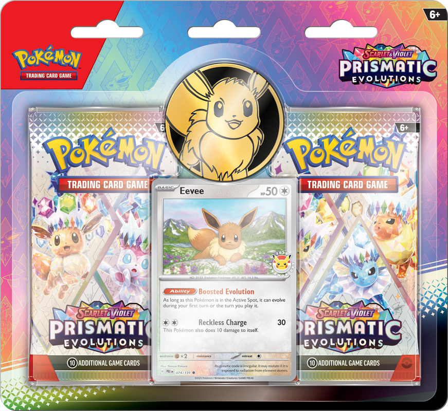 Prismatic Evolution Eevee Blister Pokemon TCG