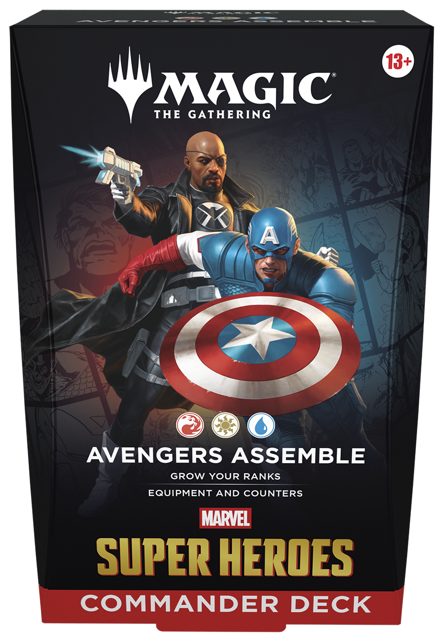 Marvel Super Heroes Commander Decks