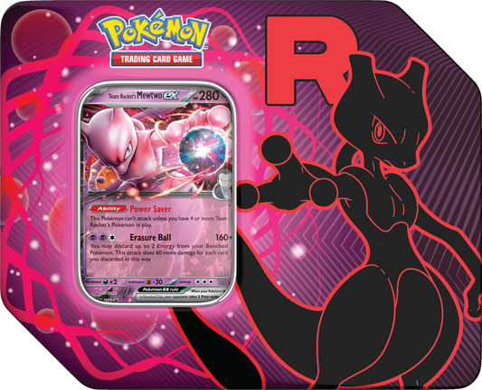 Team Rocket Tin (Random Design & Promo) Pokemon TCG