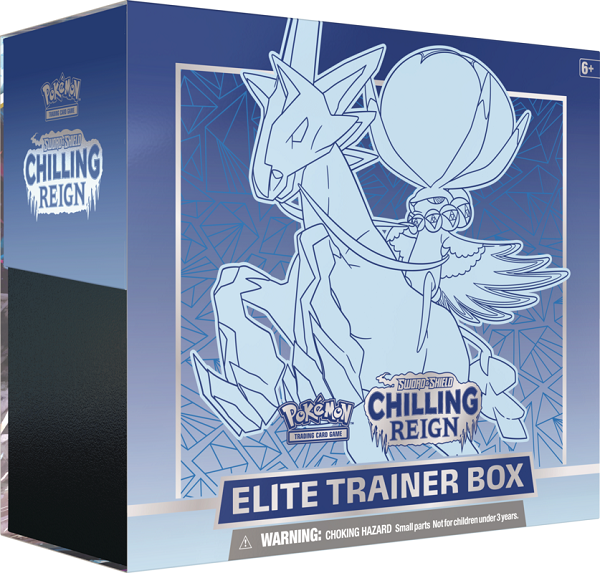 Sword & Shield - Chilling Reign Elite Trainer Box - Ice Rider  Pokémon TCG