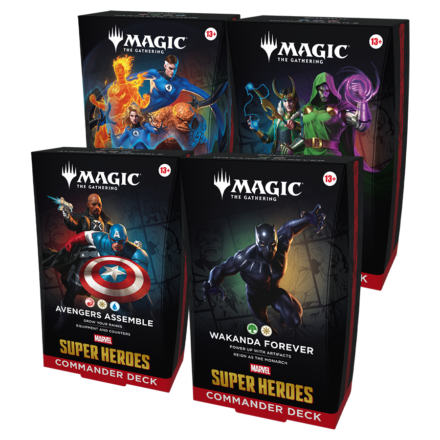 Marvel Super Heroes Commander Decks