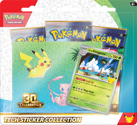 30th Celebration Tech Sticker Collection (Random Promo)