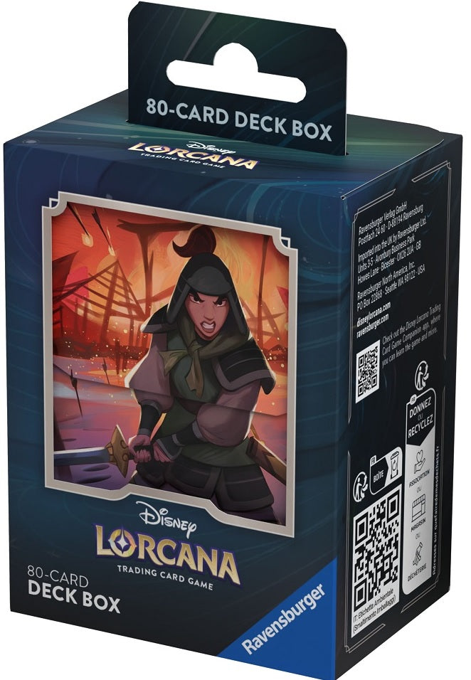 DIsney Lorcana Deck Box - Mulan