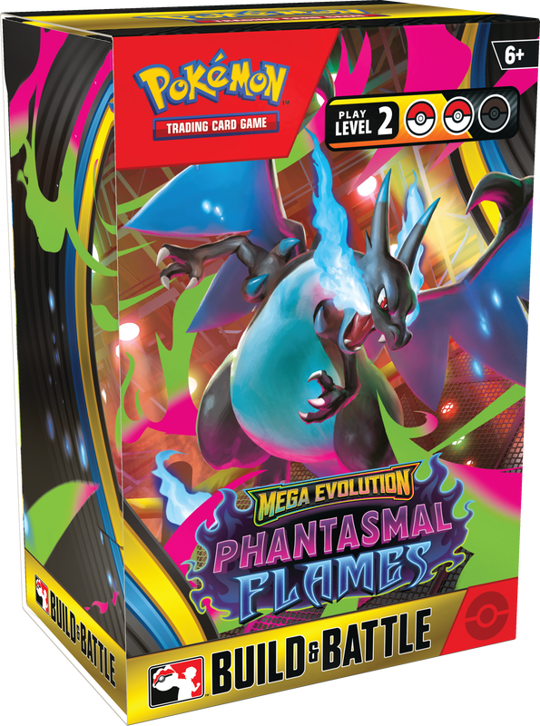 Phantasmal Flames Build & Battle Box Pokemon TCG