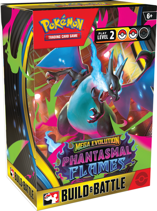 Phantasmal Flames Build & Battle Box Pokemon TCG