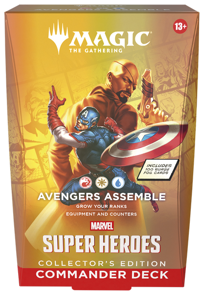 Marvel Super Heroes Commander Collectors Edition