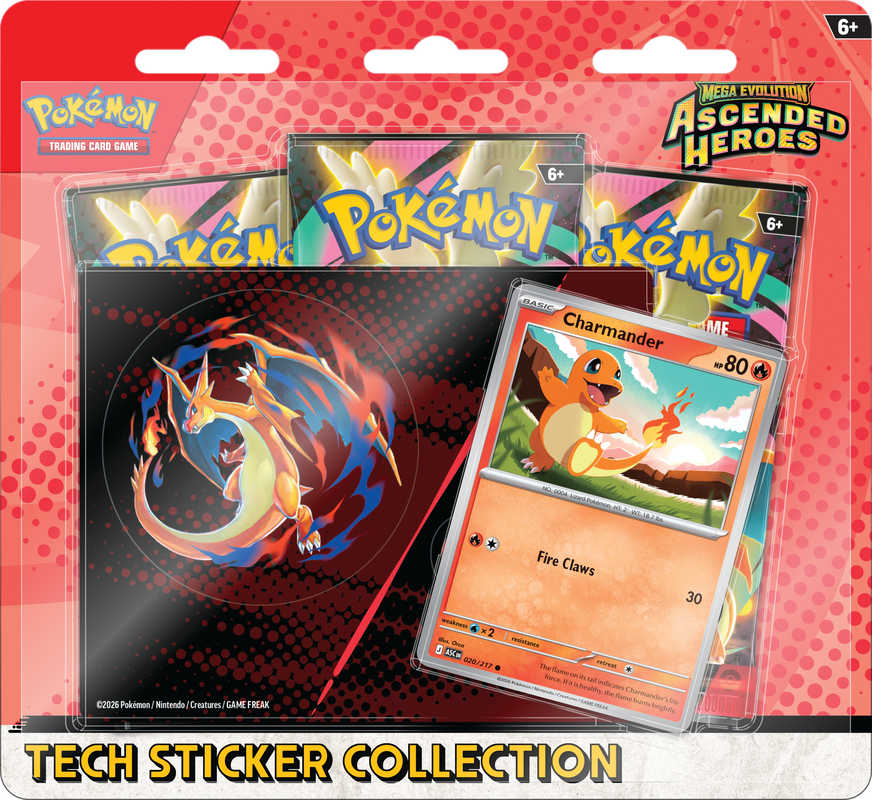Ascended Heroes Tech Sticker Collection (Random Promo)