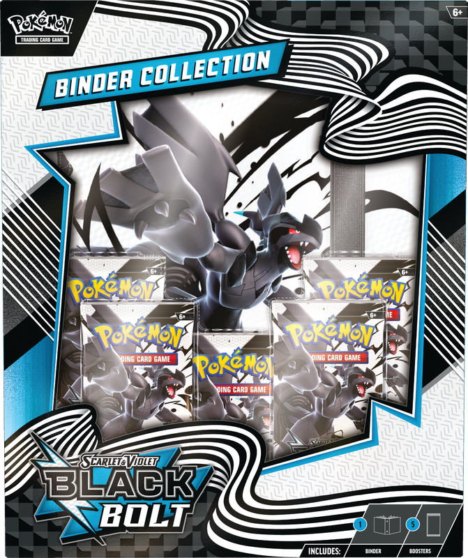 Black Bolt Binder Collection Pokemon TCG