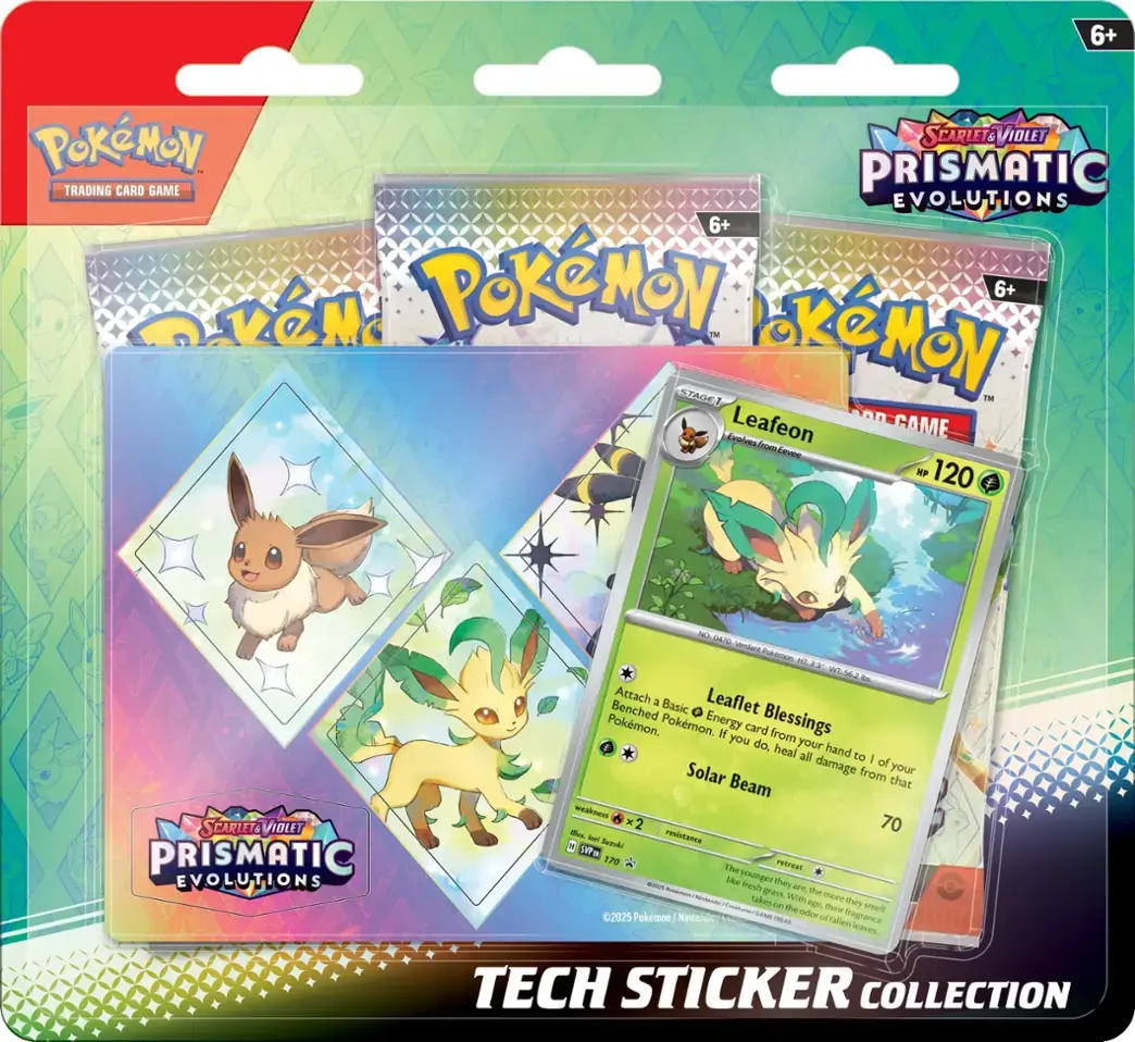 Prismatic Evolution Sticker Collection Pokemon TCG