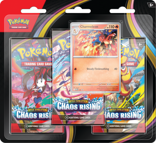 Chaos Rising 3 Pack Blister
