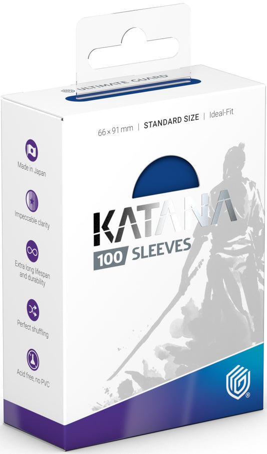 Ultimate Guard - Katana Standard Size Sleeves 100ct - Blue Bird