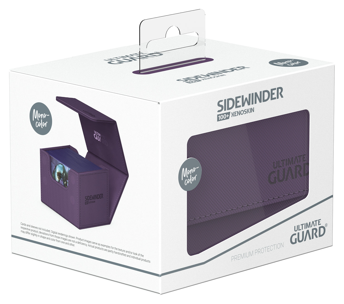 Ultimate Guard Sidewinder Monocolor Purple 100ct