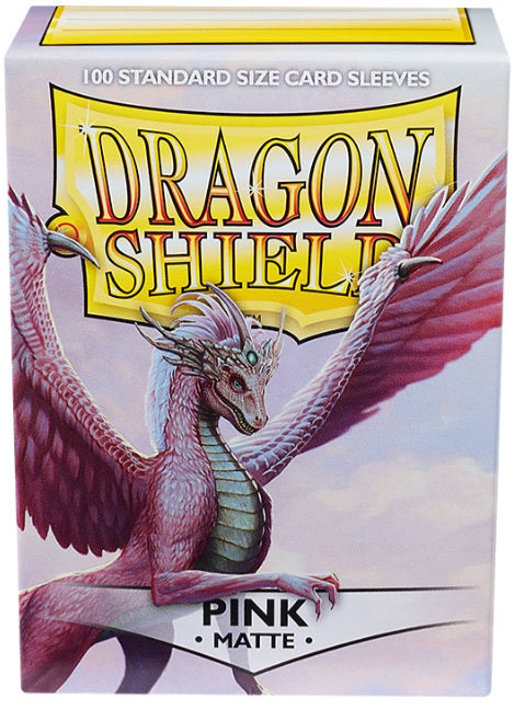 Dragon Shield Matte Pink Sleeves 100ct