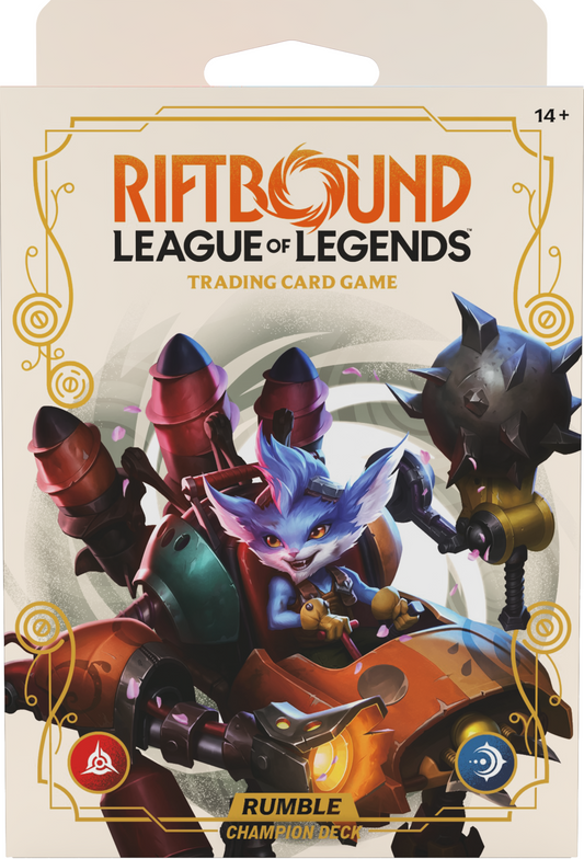 Rumble Spiritforged Champion Deck Riftbound TCG